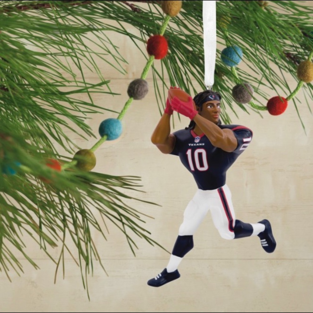 LMT: NFL Houston Texans DeAndre Hopkins Hallmark Ornament